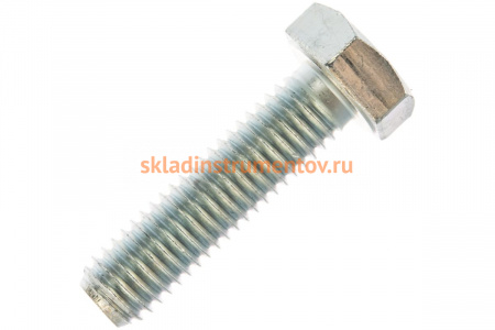 Болт с шестигранной головкой Зубр МАСТЕР ГОСТ 7798-70 класс прочности 5.8 оцинкованный M8x30мм 5кг (примерно 344 шт.) 303080-08-030