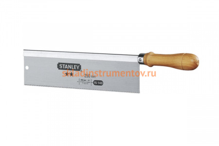 Ножовка по дереву с мелким зубом 250ММ Stanley 1-15-140
