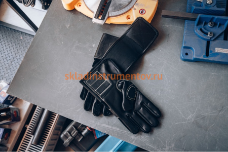 Защитные антивибрационные кожаные перчатки Jeta Safety JAV03 Vulcan 9/L