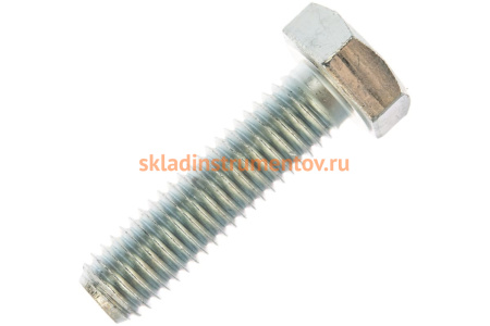 Болт с шестигранной головкой Зубр МАСТЕР ГОСТ 7798-70 класс прочности 5.8 оцинкованный M8x30мм 5кг (примерно 344 шт.) 303080-08-030