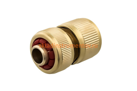 Соединитель быстроразъемный для шланга (1/2") QUATTRO ELEMENTI 246-395