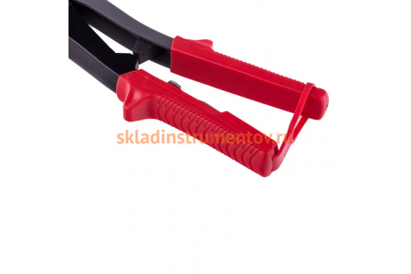 Заклепочник литой, 260 мм, с набором заклепок, заклепки 2,4-3,2-4,0-4,8 мм MATRIX 40552