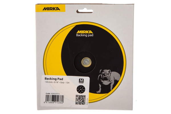 Подошва шлифовальная (150 мм; 15 отв.) MIRKA 8295291511