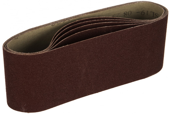 Лента абразивная бесконечная (5 шт; 75х457 мм; P120) КЕДР 54723