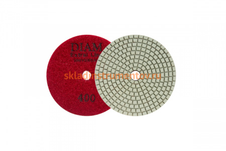 Круг алмазный гибкий шлифовальный Extra Line Universal №400 (100х2.5 мм; сухая/мокрая) DIAM 000675