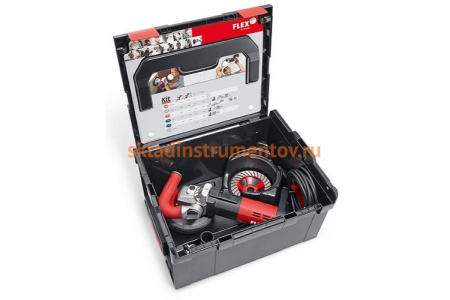 Беспыльная шлифовальная машина для санационных работ близко к краям FLEX LD 15-10 125 405906