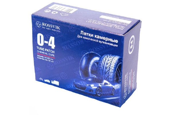 Овальные латки ROSSVIK О4 46х80, 50 шт. коробка O.4.K.50.