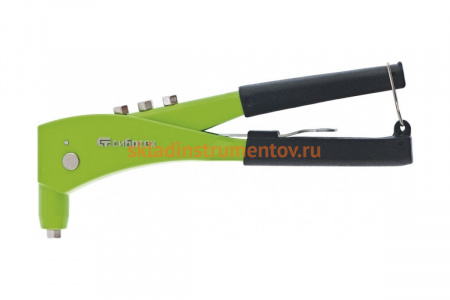 Заклепочник 250мм, литой корпус, заклепки 2.4-3.2-4.0-4.8мм СИБРТЕХ 40545