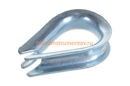 Коуш ЗУБР DIN 6899 8мм оцинк. 304496-08