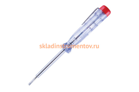 Отвертка-электрический тестер с прямым шлицем Archimedes 90365