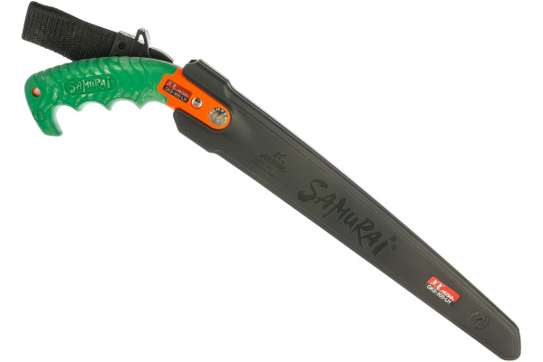 Пила самоочищающаяся прямое полотно в чехле, с поясным креплением SAMURAI GKS-300-LH