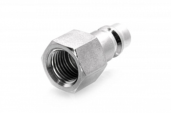 Пневматическое быстроразъемное соединение с внутренней резьбой 1/4" G Hans 8512-2P