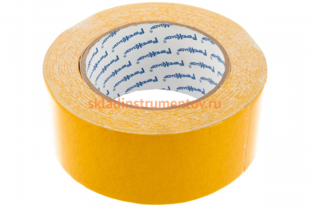 Клейкая двухсторонняя лента РемоКолор тканевая основа, 48 мм х 25 м, 170 мкм 49-5-525