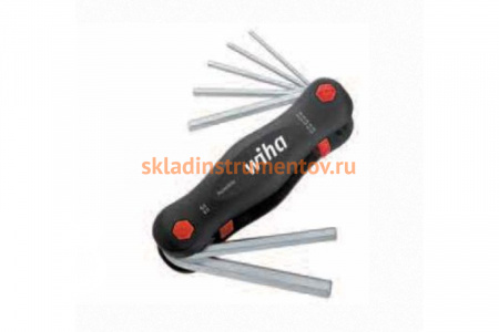 Набор шестигранных ключей 7шт Wiha PocketStar SB351 PG7 23041
