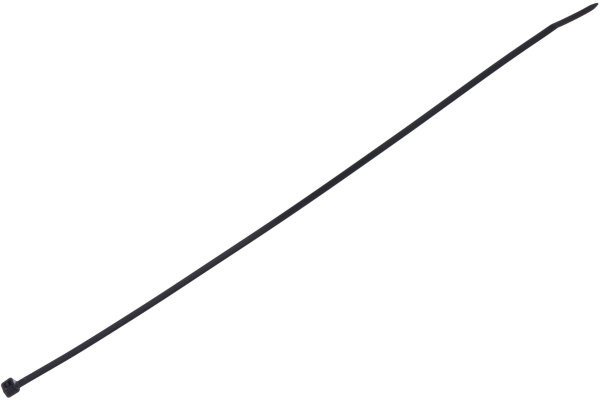 Универсальный пластиковый хомут ЭВРИКА черный 4.0x300мм ER-14301