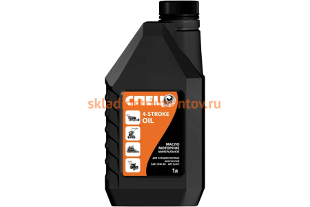 Масло 4-х тактное минеральное SAE 10W-40 API SJ/CF, 1л СПЕЦ 266516