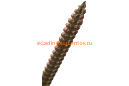 Универсальные саморезы СУ-Ж ЗУБР, 120 х 6.0 мм, 4 шт, желтый цинк, 300396-60-120