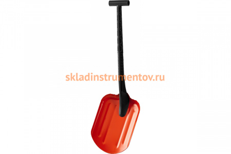Автомобильная снеговая лопата СИБИН Снегирь, стальная с пластиковой рукояткой, 260 мм,  421840 421840
