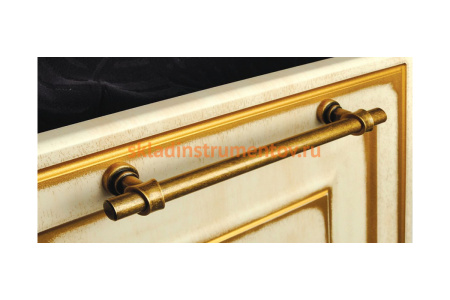 Ручка рейлинг JET 108 м.ц. 192мм сталь, ант.бронза Валенсия RQ108S.192BA99