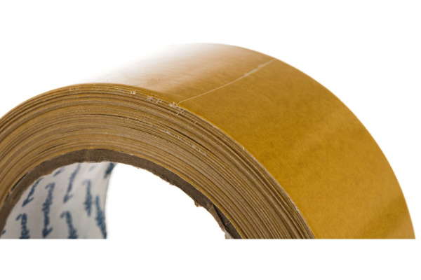 Клейкая двухсторонняя лента РемоКолор основа полипропилен, 48 мм х 25 м, 105 мкм 49-4-525