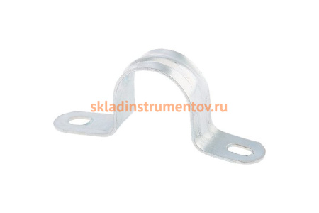 Металлическая двухлапковая скоба СИБРТЕХ 19 СМД 100шт 48191