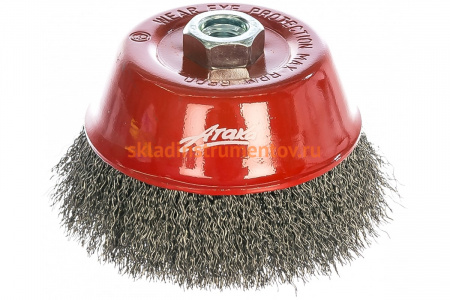 Щетка чашеобразная (125 мм; М14) АТАКА 21777
