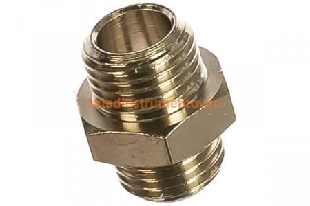 Переходник папа 1/4" - папа 1/4" 1221/3 290/5 M1/4*M1/4 GAV 10044