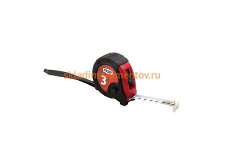 Рулетка с фиксатором-клавишей КЕДР 3м х 16мм 017-0316 23447
