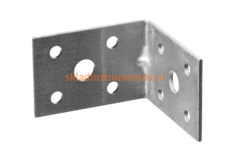 Крепежный усиленный уголок ЗУБР УКУ-2.0 90х130х130 х 2мм 310116-90-130