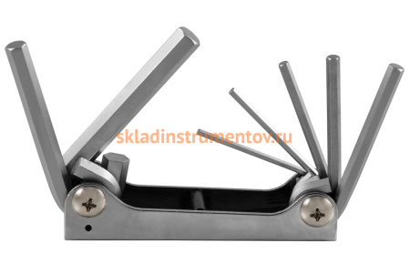 Комплект шестигранников в ключнице Jonnesway H01M07SF