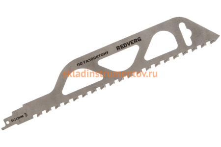 Полотно для сабельной пилы S1243 HM, по газобетону, 305 мм REDVERG 6623580 Полотно для сабельной пилы S1243 HM, по газобетону, 305 мм REDVERG 6623580