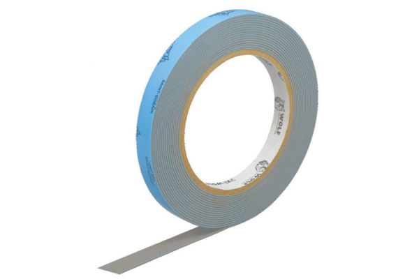 Монтажная акриловая лента Wolf Saint Gobain 12мм х 5м толщина 1,1 мм 802.1205