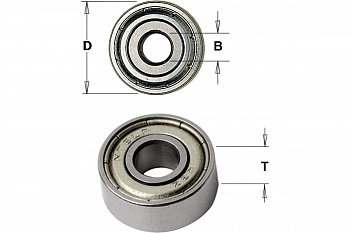 Подшипник (13х5x4 мм) CMT 791.022.00
