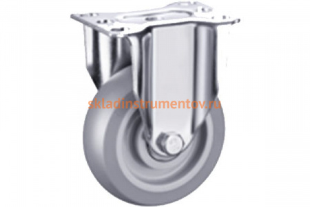 Колесо аппаратное фиксированное из термопластичной резины 340100F (100 мм; 130 кг) А5 1005812