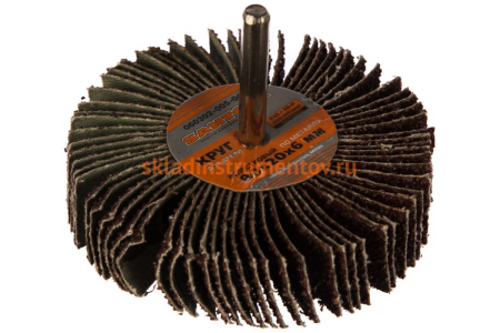 Круг лепестковый по металлу для дрели 80x20x6 мм, P40 SANTOOL 060302-005-040