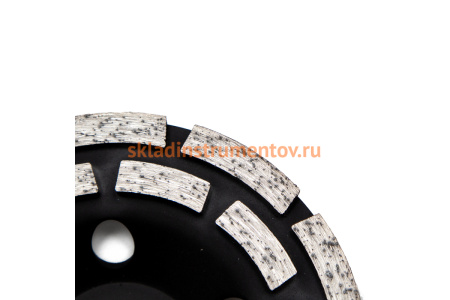 Чашка алмазная двухрядная 125 мм VIRA 592032