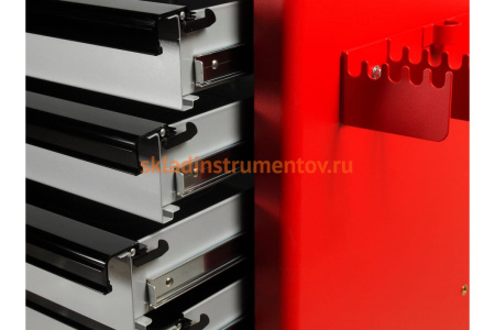 Инструментальная тележка с набором инструментов 7 секций 344 предмета JTC-3931+344 Инструментальная тележка с набором инструментов 7 секций 344 предмета JTC-3931+344