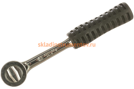 Трещотка (1/4", 140 мм, 24 зубца, дисковый механизм) KING TONY 2725-55G