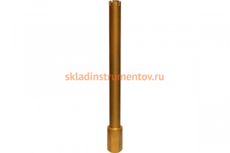 Коронка алмазная Профи (35х450 мм; посадка 1 1/4) ПРАКТИКА KA-035-450