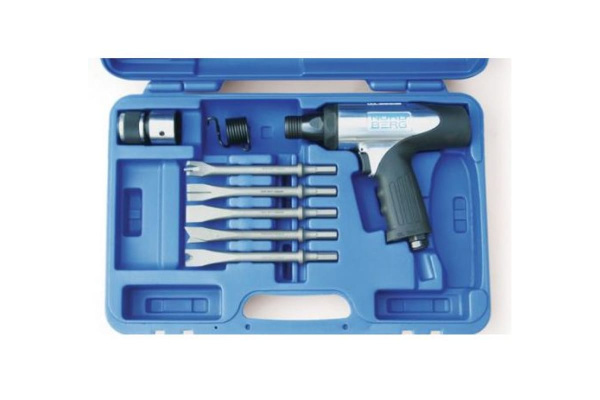 Пневмозубило NORDBERG + 5 насадок + быстросъемный адаптер HA67 KIT