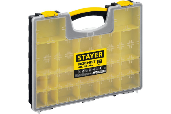 Пластиковый органайзер STAYER Rocket-19 2-38032_z01