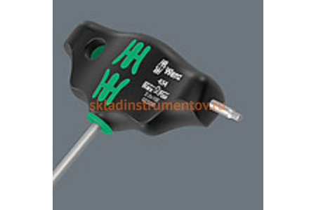 Шестигранная отвертка WERA 454 Hex-Plus, с Т-образной рукояткой, 2 x 100 мм WE-023330