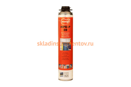 Монтажная зимняя пена Mungo MPU-P 50 под пистолет B3 750 мл MUN-1713505