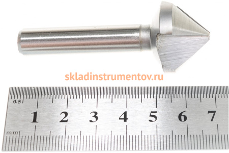 Зенкер конический 3-х канавочный (25.5х66 мм; хвостовик 10 мм; HSS) Bucovice Tools 741255