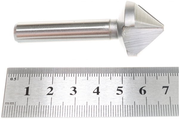 Зенкер конический 3-х канавочный (25.5х66 мм; хвостовик 10 мм; HSS) Bucovice Tools 741255