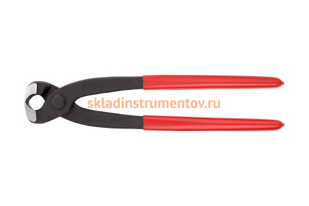 Клещи для хомутов с ушками 220 мм KNIPEX KN-1098I220SB