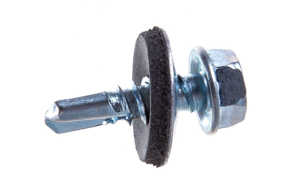 Саморез оцинкованный 2500 шт (19х5.5 мм) для крепления кровельных материалов к металлическим конструкциям ЗУБР 4-300310-55-019