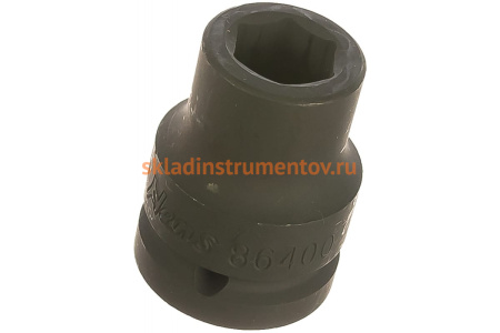 Головка торцевая ударная 6-ти гранная (17 мм; 3/4"; 50 мм) Hans 86400M17