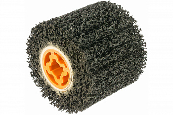 Барабан тип X "Кораловый" для удаления ржавчины и краски (120х100 мм; Р40; посадка 19 мм) MESSER 11-57-008