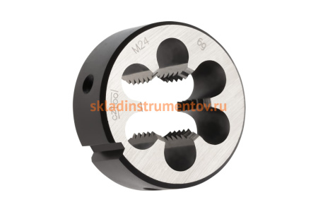 Плашка М24 шаг 3,0 мм. D55 мм Bucovice Tools 210240